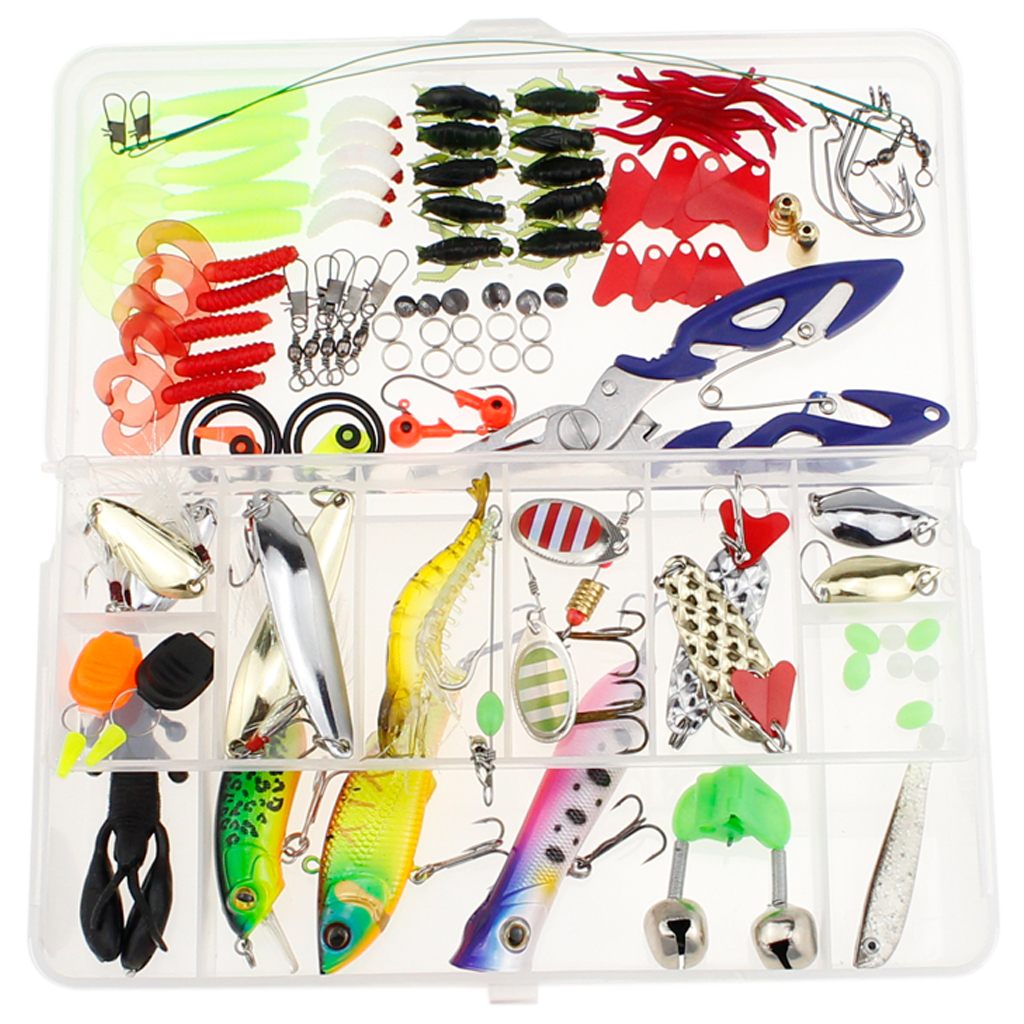 Luya multi-functional Luya bait suit all water layer fake bait Sequin accessories suit cross border quick sale wholesale