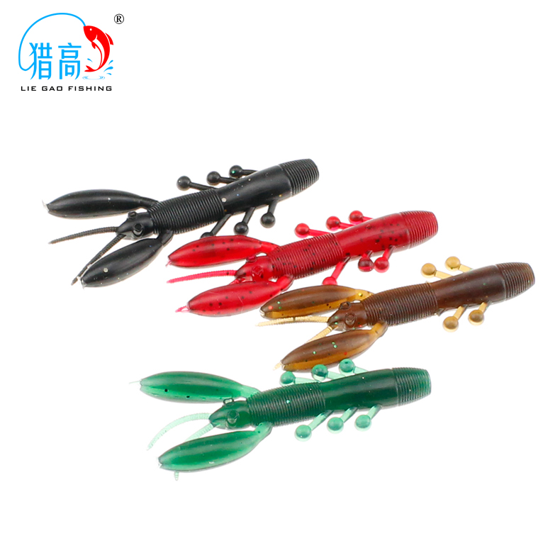 Road sub bait soft insect bionic shrimp 6G / 7cm road sub soft bait bionic lobster floating fishing fake soft bait cross border E-commerce