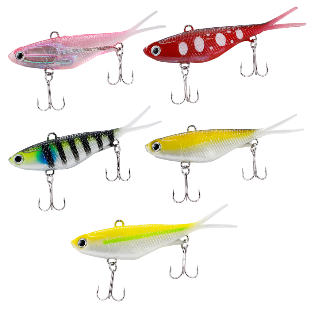 Simulation of soft lures of lead fish with lures 9.5cm/20g lures